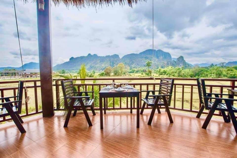 Vang Vieng Savanh Sunset View Resort Exterior foto